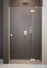 Radaway Essenza 8 Gold Dwj drzwi wnękowe 90cm prawe złoty połysk/szkło przejrzyste 10480612-01-01R/10460237-09-01R
